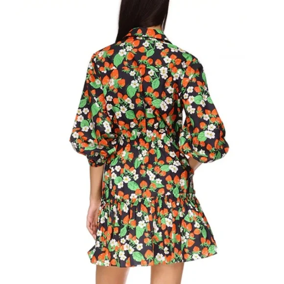 Cara Cara Robin Dress - Wild Black Strawberry - Picture 9 of 9